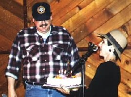 Scott gets a cake